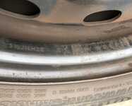 Plechový disk KFZ 6070 5,5Jx14 4x108x65 ET24 a Continental VancoContact 2 175/65 R14 90T 90%