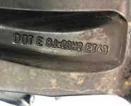 Alu kolo originál VW Amarok 8x20“ ET43, 5x120x65 a Bridgestone Dueler H/P Sport 255/50 R20 109H XL 80%