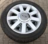 Alu kolo originál FORD 6x15" 4x108x63.3 ET52.5 a Barum Polaris 3 195/50 R15 82T 70%