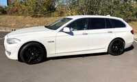BMW 5 jsme obuli na Alu kolo BMW 5x120x72.5 Přední 8.5x19" ET33 a Michelin Pilot Alpin PA4 255/35 R19 96V, Zadní 9.5x19" ET38 a Dunlop SP Winter Sport 3D 275/30 R19 96W XL