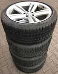 Alu kolo originál VW 9x19" ET33 5x112x57 a Bridgestone Blizzak LM25 245/40 R19 94V 40%