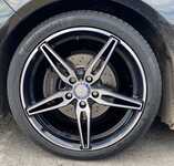MERCEDES CLA-Class jsme obuli na Alu kolo GARMANI 7.5x18" ET52, 5x112x66.5 a Continental ContiSportContact 5 225/40 R18 92Y XL MO + čidla tlaku TPMS