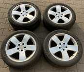 Alu kolo originál MERCEDES 8x17" ET38, 5x112x66.5 a 2ks Continental WinterContact TS 830 P 245/45 R17 99H XL 0% a 2ks Nokian WR A4 245/45 R17 99V XL 0%