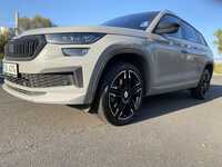 ŠKODA KODIAQ jsme obuli na Alu kolo RONAL 8x20" ET45, 5x112x57 a Toyo Snowprox S954 235/45 R20 100W