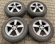 Alu kolo DEZENT 7x17“ ET48.5 5x114.3x67 a Bridgestone Turanza T005 225/60 R17 99V 90% + čidla tlaku TPMS