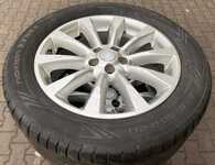 Alu kolo originál LAND ROVER 8.5x20“ ET58 5x120x72.5 a Nokian Powerproof 275/50 R20 113W XL 60% + čidla tlaku TPMS