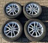 Alu kolo BORBET 6.5x16" 5x112x57 ET45 a Hankook W320 Winter i*cept Evo 2 215/60 R16 99H XL 40%