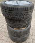 Alu kolo originál BMW 8x18" ET30, 5x120x72.5 a Zeetex WH1000 245/45 R18 100V XL 95%