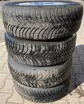 Alu kolo originál MERCEDES 6.5x16" ET38 5x112x66.5 a Michelin Alpin A4 205/60 R16 92H MO 20% + čidla tlaku TPMS