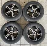 Alu kolo GARMANI 6.5x16" ET45, 5x114.3x67 a Michelin Latitude Tour HP 215/70 R16 100H 30% + čidla tlaku TPMS