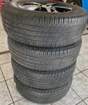 Alu kolo GARMANI 6.5x16" ET45, 5x114.3x67 a Michelin Latitude Tour HP 215/70 R16 100H 30% + čidla tlaku TPMS