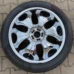 Alu kolo 8.5x20“ ET38, 5x114.3x67, 5x112x66.5 a Falken FK452 255/45 R20 105Y XL 0%