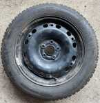 Plechový disk KFZ 7760 6Jx15 5x100x57 ET38 a Kleber Krisalp HP2 185/60 R15 84T 80%