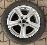 Alu kolo BROCK 7x16" ET35, 5x100x57 a Goodyear EfficientGrip Performance 205/55 R16 91V 80%