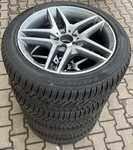 Alu kolo originál MERCEDES AMG 8.5x19" 5x112x66.5 ET38 a Pirelli Winter Sottozero 3 245/45 R19 102V XL MO 70% + čidla tlaku TPMS