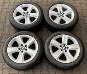 Alu kolo originál BMW 9x19" ET48 Přední 5x120x74, Zadní 5x120x72.5 a Dunlop Grandtrek WT M3 255/50 R19 107V XL 60%