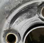 Plechový disk KFZ 5015 6Jx15 4x100x54 ET47