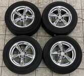 Alu kolo ALESSIO 7.5x17“ ET38, 5x108x63.3 a Michelin Pilot Sport 3 235/65 R17 104V 50%