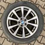 Alu kolo originál BMW 9x19" ET37 5x120x74 a Bridgestone Blizzak LM25 4x4 255/50 R19 107H RFT * 20%
