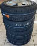 Alu kolo originál ŠKODA 6.5x15" ET43, 5x100x57 a Tracmax X-Privilo TX2 195/65 R15 91V 100%
