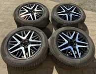 Alu kolo originál MERCEDES 9.5x20" ET43, 5x112x66.5 a Continental WinterContact TS 850 P 275/50 R20 113V XL MO 80% + čidla tlaku TPMS