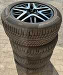 Alu kolo originál MERCEDES 9.5x20" ET43, 5x112x66.5 a Continental WinterContact TS 850 P 275/50 R20 113V XL MO 80% + čidla tlaku TPMS