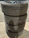 Alu kolo originál MERCEDES 9.5x20" ET43, 5x112x66.5 a Continental WinterContact TS 850 P 275/50 R20 113V XL MO 80% + čidla tlaku TPMS