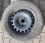 Plechový disk KFZ 9257 7Jx16 5x112x57 ET45 a Nokian WR D3 215/60 R16 99H XL 50%