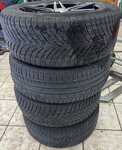 Alu kolo YAKUZA 7.5x17“ ET48, 5x112x66.5 a Nokian WR Snowproof 225/55 R17 101V XL 10%