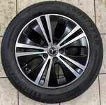 Alu kolo originál MERCEDES 7.5x17" ET40, 5x112x66.5 a Goodyear EfficientGrip Performance 225/55 R17 97Y MO 70% + čidla tlaku TPMS