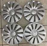 Kryty kol - Poklice na kola originál ŠKODA 16"