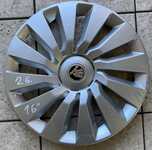 Kryty kol - Poklice na kola originál ŠKODA 16"