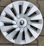 Kryty kol - Poklice na kola originál ŠKODA 16"