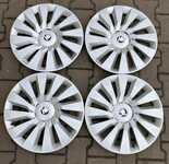 Kryty kol - Poklice na kola originál ŠKODA 16"