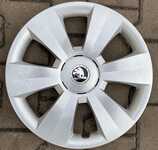 Kryty kol - Poklice na kola originál ŠKODA 15"