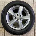 Alu kolo DEZENT 6.5x15" ET38, 5x100x57 a Firestone Roadhawk 195/65 R15 91H 70%