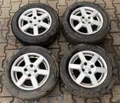 Alu kolo ALUETT 6x15" 4x108x65 ET25 a Dayton D210 195/65 R15 91H 70%