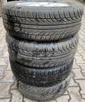 Alu kolo ALUETT 6x15" 4x108x65 ET25 a Dayton D210 195/65 R15 91H 70%