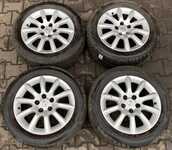 Alu kolo originál OPEL 6.5x16" ET37, 5x110x65 a Dunlop Sport BlueResponse 205/55 R16 91V 30%