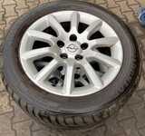 Alu kolo originál OPEL 6.5x16" ET37, 5x110x65 a Dunlop Sport BlueResponse 205/55 R16 91V 30%