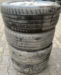 Alu kolo originál OPEL 6.5x16" ET37, 5x110x65 a Dunlop Sport BlueResponse 205/55 R16 91V 30%