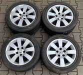 Alu kolo originál ŠKODA 7x16" ET37 5x112x57 a 2ks Fortune FSR801 205/55 R16 91H 10% a 2ks Maxxis MA-718 205/55 R16 91H 30%