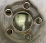 Plechový disk KFZ 7280 6Jx14 5x100x57 ET43