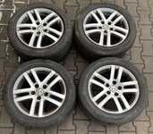 Alu kolo originál VW 6.5x16" ET50 5x112x57 a Firestone TZ300a 205/55 R16 91H 30%