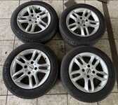 Alu kolo RONAL 7x15" 4x108x65 ET38 a Michelin Energy Saver + 195/60 R15 88H 50%
