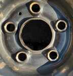 Plechový disk KFZ 7760 6Jx15 5x100x57 ET38