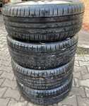 Alu kolo originál AUDI 7x17“ ET47, 5x112x57 a Tracmax X-Privilo TX-3 225/50 R17 98Y XL 80%