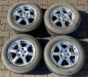 Alu kolo CMS 6.5x15" ET45, 5x112x57 a Bridgestone Blizzak LM-32 195/65 R15 91T 30%
