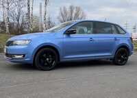 ŠKODA RAPID jsme obuli na Alu kolo originál ŠKODA 7x16" ET46, 5x100x57 a Dunlop SP FastResponse 215/45 R16 90V XL