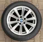 Alu kolo originál BMW 8x17" ET30, 5x120x72.5 a Bridgestone Blizzak LM-32 225/55 R17 97H * RFT 40%